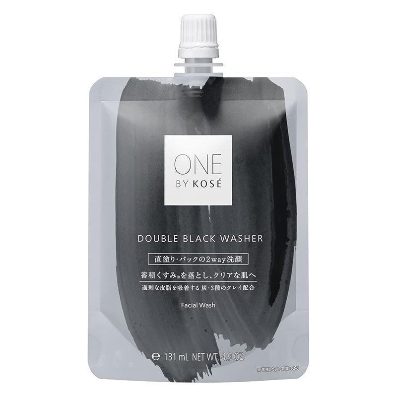 コーセーONE BY KOSE ダブル ブラック ウォッシャー 140gスキンケア - アルバム オンラインストア