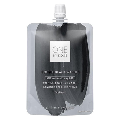 ONE BY KOSE ダブル ブラック ウォッシャー 140g