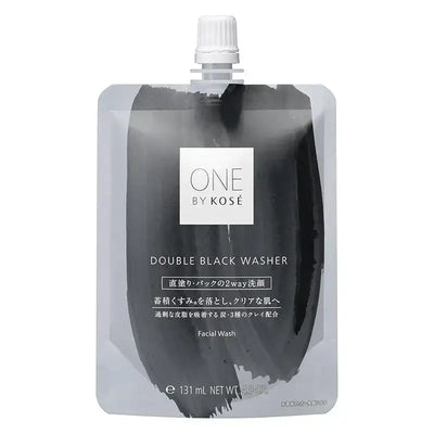 ONE BY KOSE ダブル ブラック ウォッシャー 140g