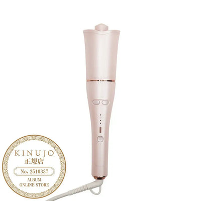 spin & curl 自動巻きカールアイロン ピンクピンク