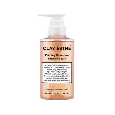 クレイエステ プライミング シャンプー ピンククレイ 400ml〜