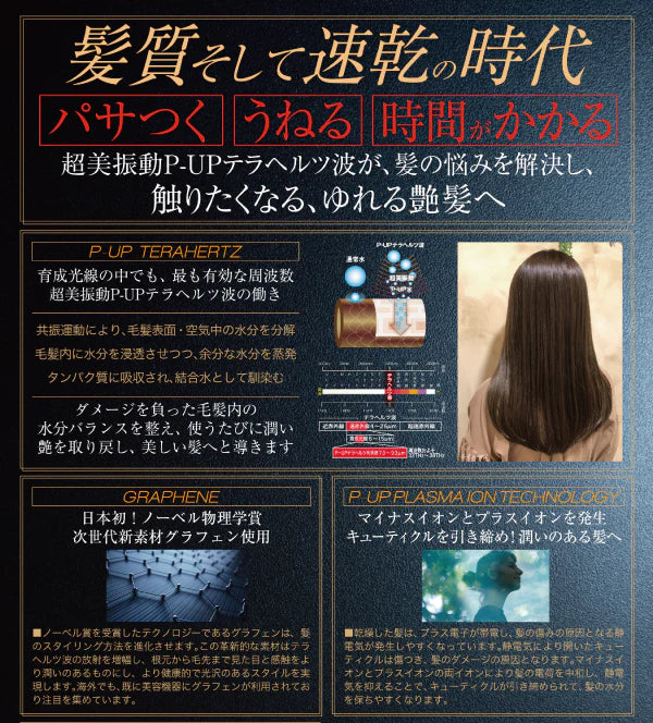 P-UP テラヘルツドライヤー エクステラ 2G (R)