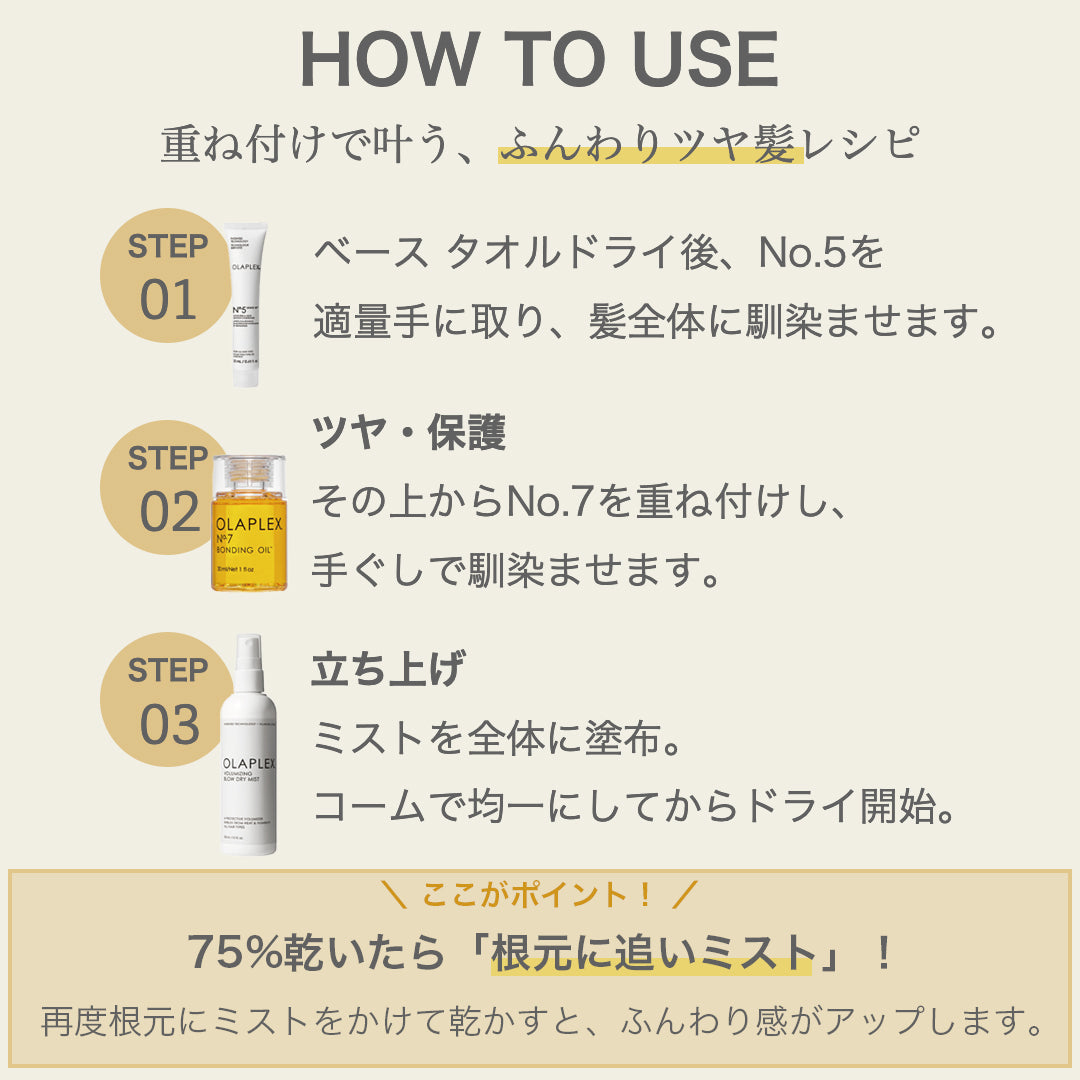 【特典付き】 No.7 ボンディングオイル & ブロードライミスト特別セット
