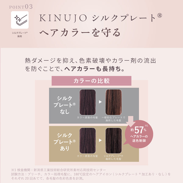 KINUJO 2WAY ヘアアイロン 32mm