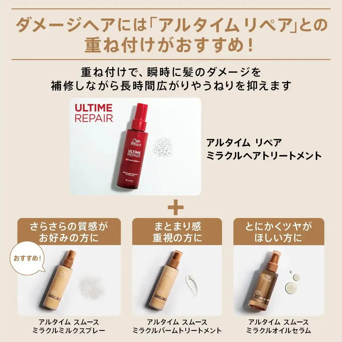 ウエラジャパン合同会社アルタイム スムース ミラクルバームトリートメント洗い流さないトリートメント - アルバム オンラインストア