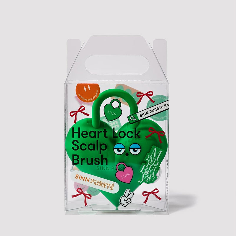 ハートロック スカルプブラシ（グリーン）