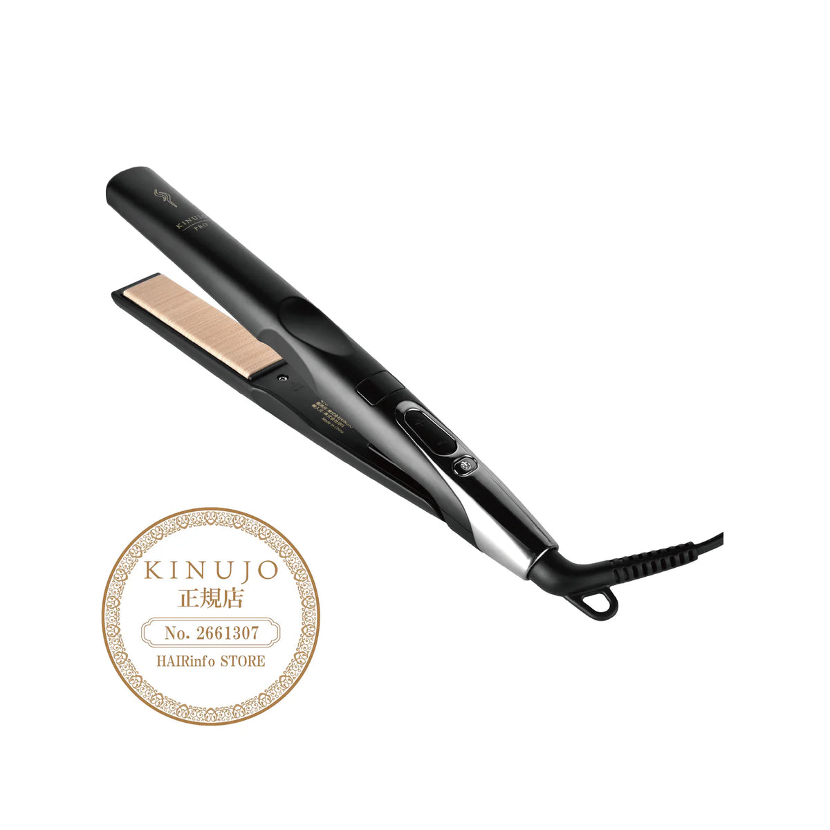 ヘアアイロン kinujo 正規販売店】絹女 (キヌージョ) キヌージョ プロ KINUJO Pro Straight