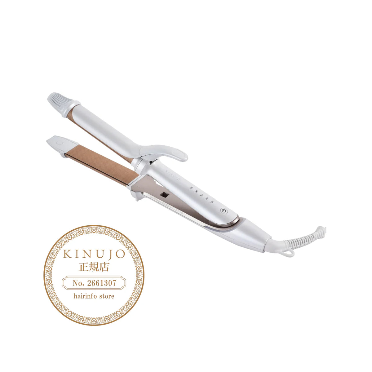 正規販売店】絹女 (キヌージョ) KINUJO 2WAY ヘアアイロン 26mm