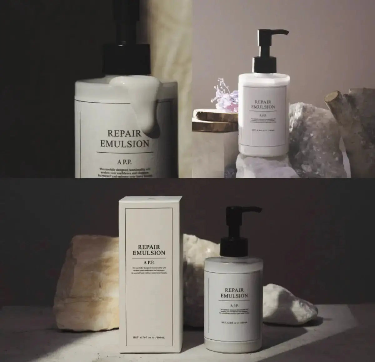 AP.P. REPAIR EMULSION 200mL 3本セット　エーピーピー 正規品】 カエタステクノロジー A P.P. リペアエマルジョン ｜ALBUM