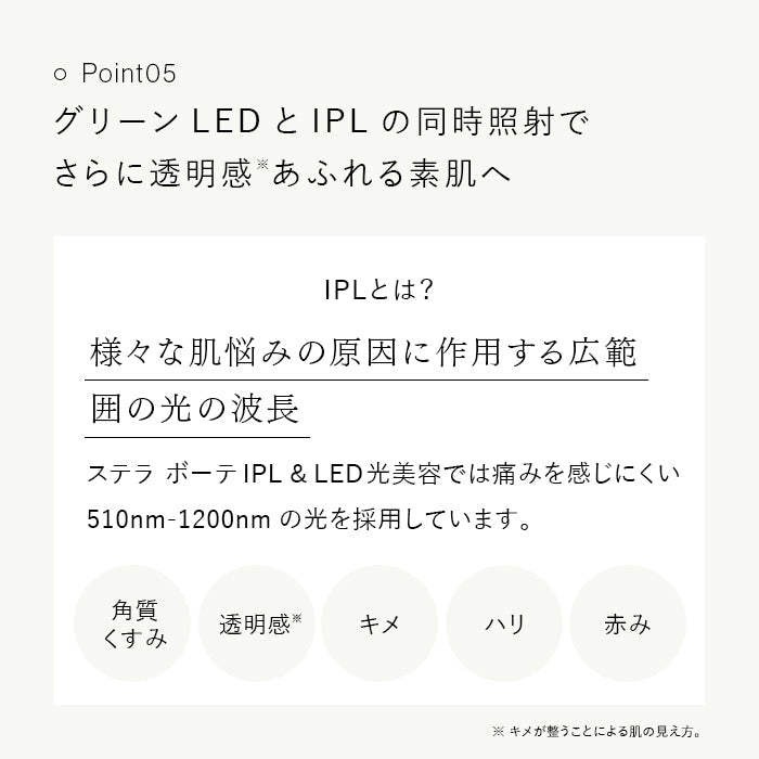 Kiralaステラボーテ IPL&LED 光美容器脱毛器 - アルバム オンラインストア