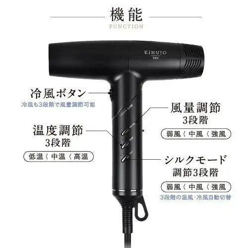 株式会社KINUJOKINUJO プロ ヘアドライヤーヘアアイロン - アルバム オンラインストア