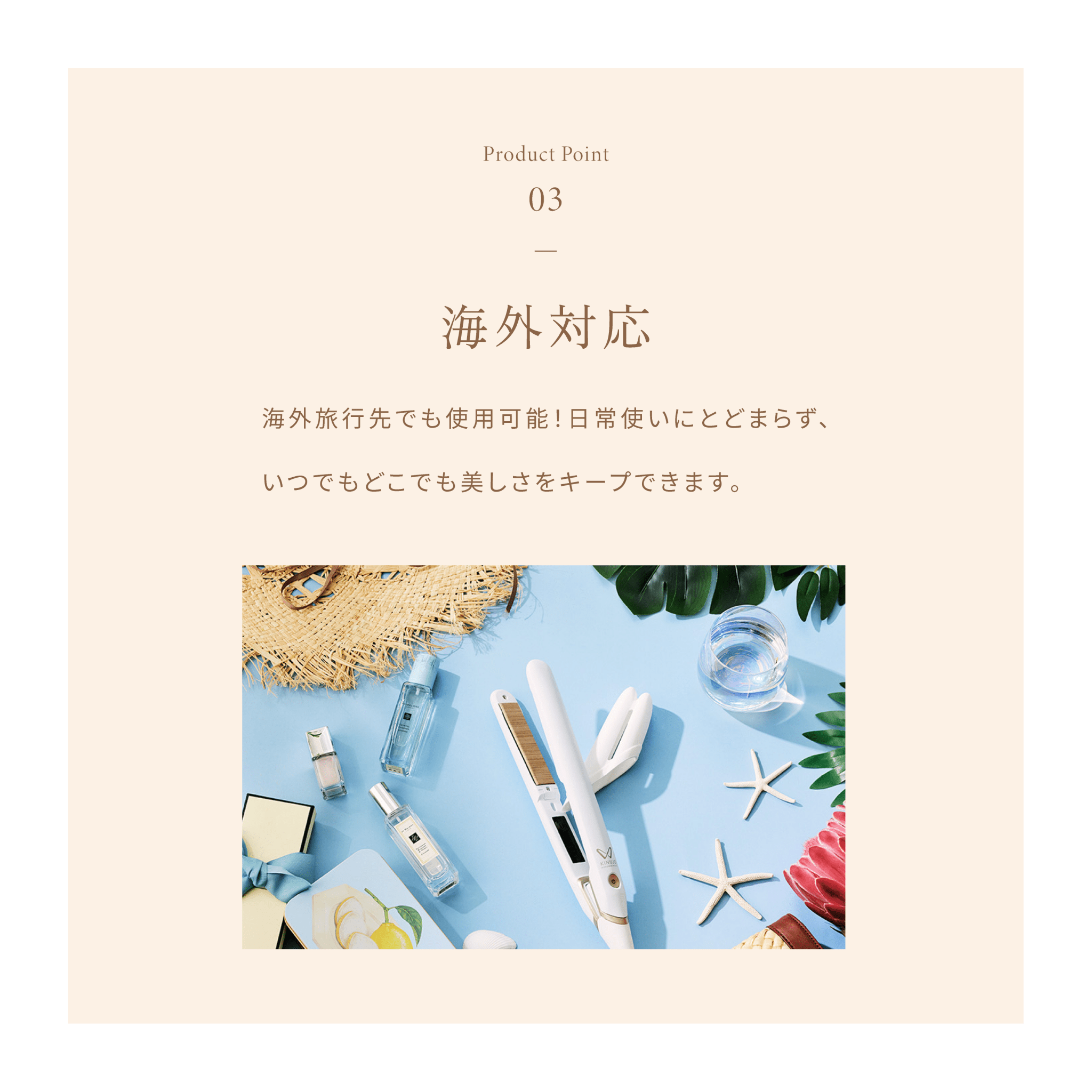 株式会社KINUJOKINUJO W - worldwide model - ストレートヘアアイロン (ブラック)ヘアアイロン - アルバム オンラインストア