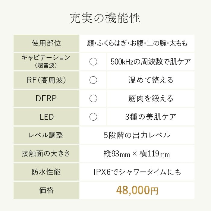 Kiralaステラボーテ シェイブキャビテーション美顔器 - アルバム オンラインストア