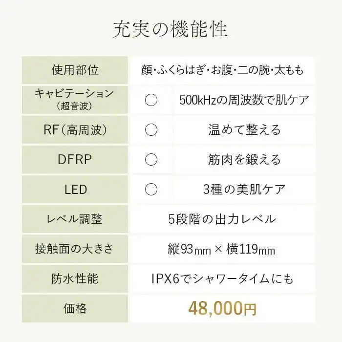 Kiralaステラボーテ シェイブキャビテーション美顔器 - アルバム オンラインストア